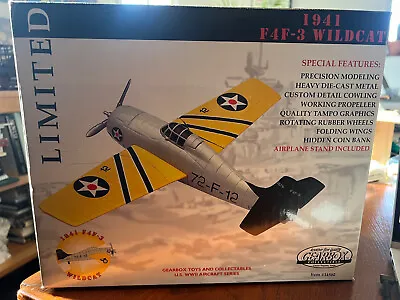 Gearbox Collectible- 1941 F4F-3 Wildcat Limited Edition #11502 • $99.99