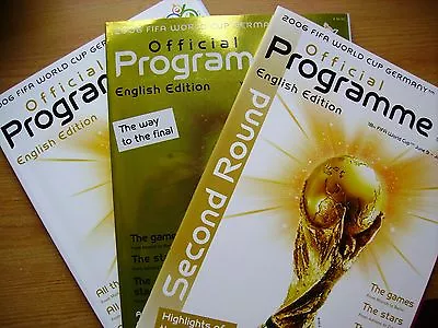 £13.49 • Buy World Cup 2006 Full Set Of Programmes English Version