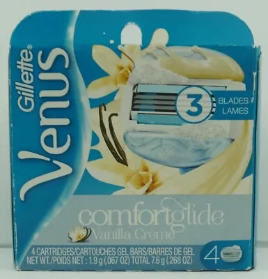 Gillette Venus  3 Blades Comfortglide Vanilla Creme 4ct • $12.99