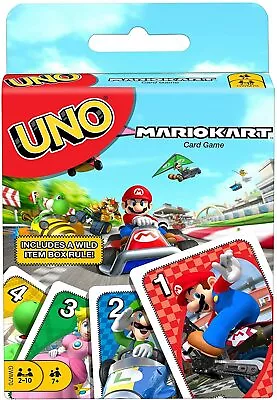 NEW Mattel - UNO Mario Kart Special Edition Card Game  • $35