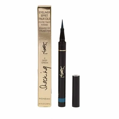 Brand New Boxed YSL Eyeliner Shocking Effect Effet Faux Cils Bold Felt Tip Pen • £91.98