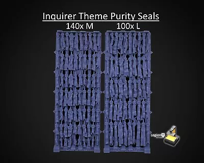 Inquirer Theme Purity Seals Oaths Papers Pack For Space Marine Bits 30k Heresy • £8.50