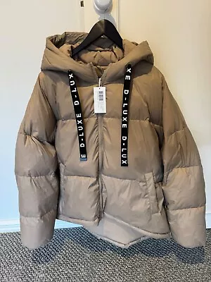 Decjuba D LUXE Hooded Puffer Coat XL BNWT • $50