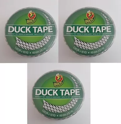 $10.99 • Buy 3 Pack- Duck Tape, Mustache Design, 1.88 In X 10 Yd