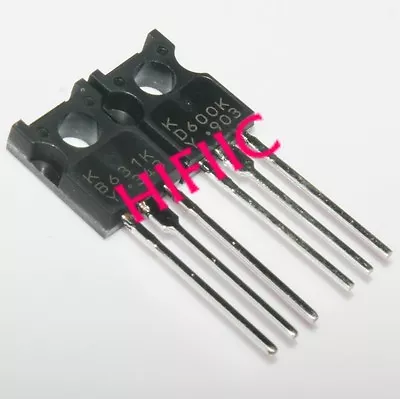 10Pairs 2SB631K 2SD600K (B631K D600K) Power Transistors TO126 • $20