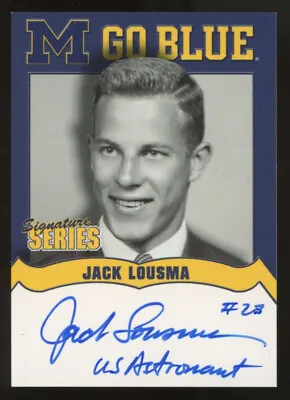 2003 TK Legacy Jack Lousma Signature Series Auto #MGB46 • $29.99