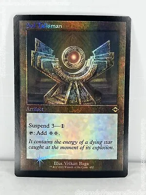 Magic The Gathering Modern Horizons 2 - Sol Talisman RETRO FOIL • $2.47