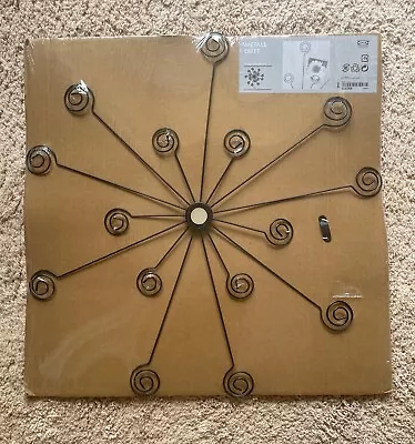 Mid Century Modern Atomic Cosmic IKEA Metal Wall Sculpture Wall Art Dutt 20 X20  • $24