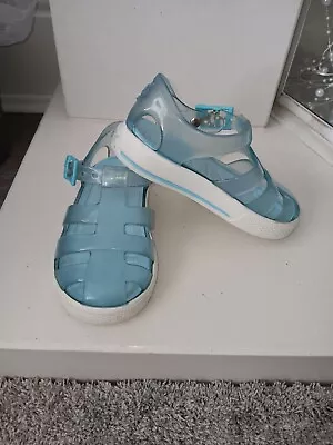 Igor Kids Turqoise Jelly Sandals UK Size 6 Euro 22 • £3.49