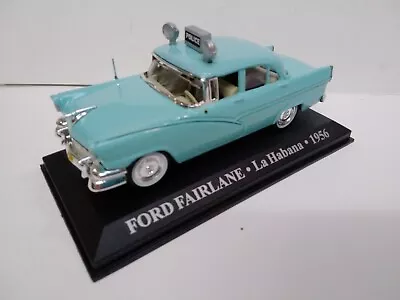 MODIFIED 1956 FORD FAIRLANE  LHD REPAINTED  LIGHT BLUE POLICE Like CUSTOMLINE Mm • $75