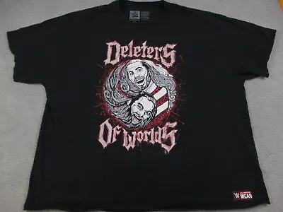 WWE Shirt Adult 4XL Matt Hardy Bray Wyatt Deleters Of Worlds Double Sided Black • $29.99