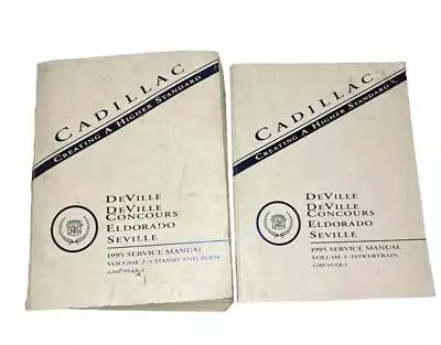 1995 Cadillac Shop Manual Set Deville Eldorado Seville Concours STS SLS Service • $86.95