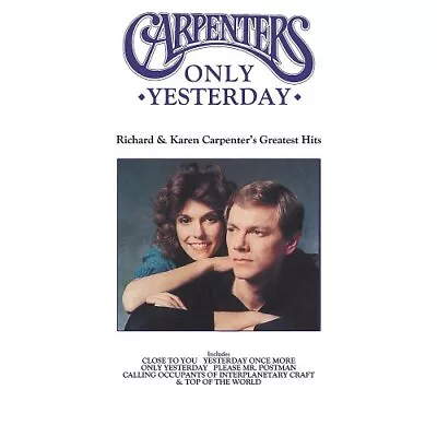 Carpenters : Only Yesterday - Richard And Karen Carpe CD FREE Shipping Save £s • £2.70