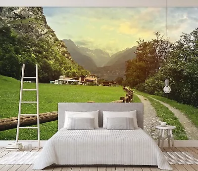 3D Mountain Road 5667 Wallpaper Mural Wall Print Wall Wallpaper Murals US Coco • $19.99