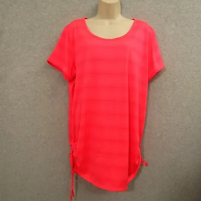 Made For Life Top Shirt Blouse Womens X Large Tall Red Casual Preppy Ladies • $24