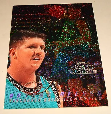 $1.99 • Buy 1996-97 Flair Showcase Bryant Reeves Row 0 Seat 38 Vancouver Grizzlies