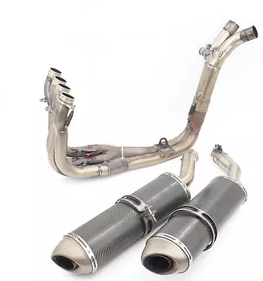 04 05 06 2004 2005 2006 Yamaha Yzf R1 Full Carbon Fiber Exhaust System Pipe B56 • $664.99