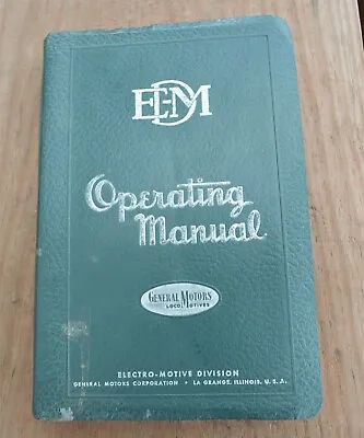 $34.99 • Buy EMD F3 General Motors Locomotives Model Operating Manual #2308 A 4th Edition 