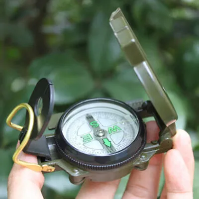 £4.79 • Buy All In One Vintage Military Army Geology Compass For Outdoor Hiking Camping