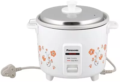 Panasonic SR-WA10H(E) 1L Automatic Cooker Warmer Electric Rice Cooker (White) • £86.40