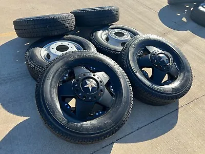 17  XD Rockstar Ford F-350 Dually Rims Wheels Tires 2020 2021 2022 2023 8x200 • $1499