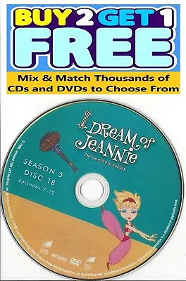 I Dream Of Jeannie: The Complete Series (DVD) Season 5 Disc 18 Replacement Disc • $3.99