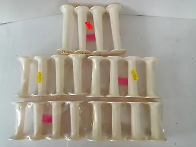 Cake Pilllars Round Ivory Plastic 3  + 3.5  + 4.5  NEW UNUSED • £8.50