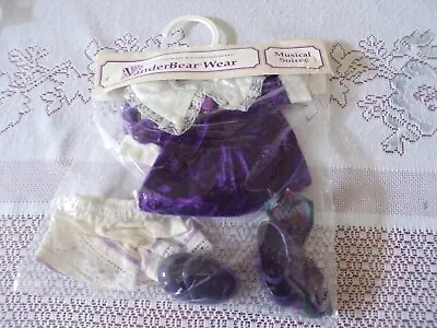 Muffy VanderBear Clothing Musical Soiree Dress Pantaloon Shoes Bow NWT • $18
