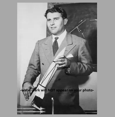 German Scientist Wernher Von Braun V-2 Rocket PHOTO Rocket Scientist V2 • $5.68