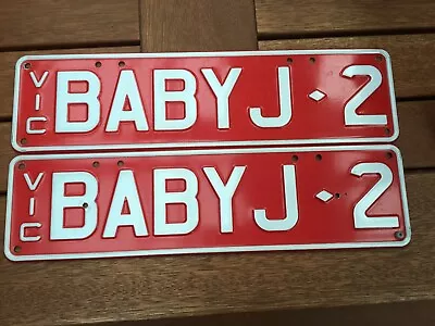 Victorian Personalised Number Plates • $150