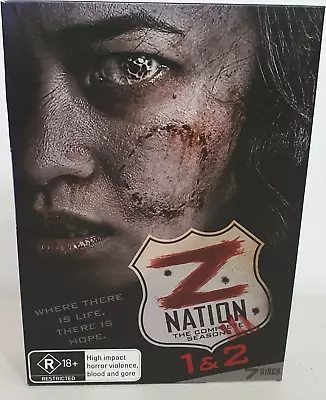 Z NATION Complete Seasons 1 & 2 7xDVD Region 4 VGC Free Postage • $29.99