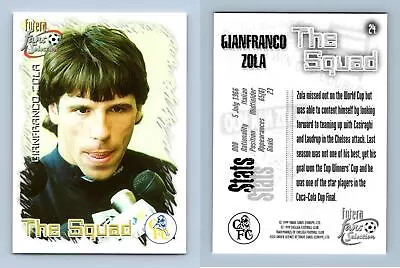 £0.99 • Buy Gianfranco Zola  #24 Chelsea FC Fans Selection 1999 Futera Trading Card