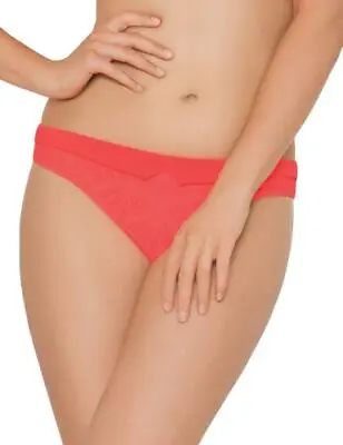 Curvy Kate Siren Mini Bikini Brief Bottom Pants Size UK 10 12 16 18 22 Coral • £9.99