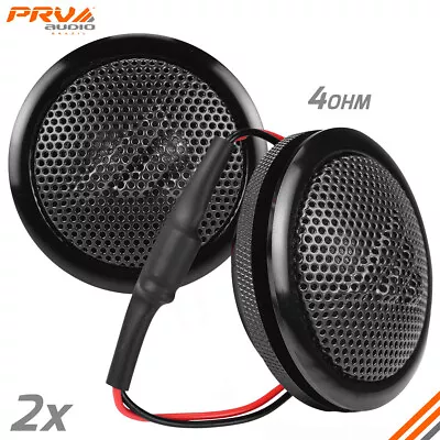 PRV Soft Dome Tweeter TW150SD-4 Built-In Crossover 240 Watts PAIR 4 Ohm - 32 Mm • $49.91