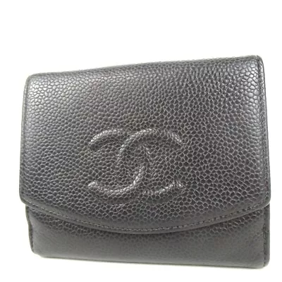 Authentic CHANEL  Wallet Leather [Used] • $0.99