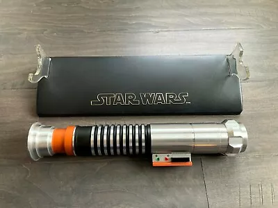 Star Wars Master Replicas Lightsaber Hilt & Stand 2003 - Great For Cosplay! • $120