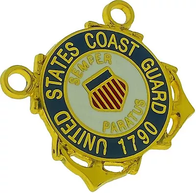USCG United States Coast Guard Lapel Pin Semper Paratus 1790 Military 1  Pin • $14.99
