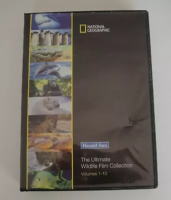 National Geographic The Ultimate Wildlife Film Collection DVD Set **MUST SELL** • $12