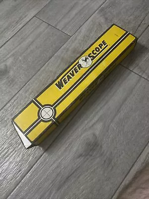 $55 • Buy VINTAGE WEAVER C4 MARKSMAN SCOPE  4 Power