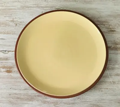 $16 • Buy 1 Denby JUICE LEMON Yellow 10.5  Dinner Plate Terra Cotta England