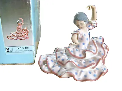 Lladro Spain Flamenco Dancer 5  Figurine DANCE POSE 5390 NIOB • $339.99