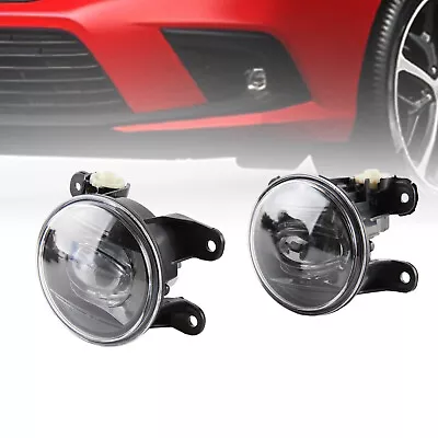 Front LED Fog Lights Driving Lamp W/Switch Wiring For Honda Civic Sedan 2022-23 • $37.05