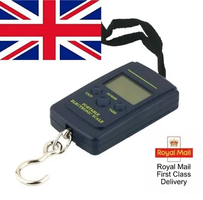 £5.49 • Buy 40kg Portable Digital Weighing Hanging Travel Scales Fishing Luggage Suitcase