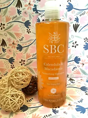 SBC 🍁Calendula And Macadamia Smoothing Shampoo 500ml NEW 🍁 FAST FREE⚡🚚 • £21