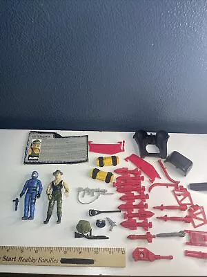 Vintage Gi Joe 1982-83 Cobra Commander Broken Crotch Sgt Slaughter Sea Ray Parts • $49.99