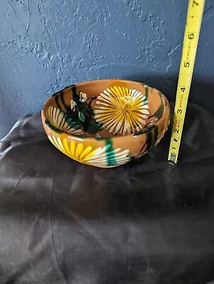 Mexican Pottery Bowl Vintage • $10