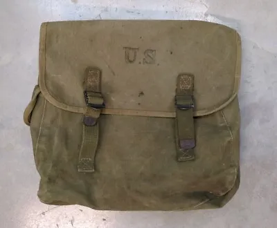 Original WWII 1944 Kadin US Military Paratrooper M1936 Musette Bag / Pack • $75