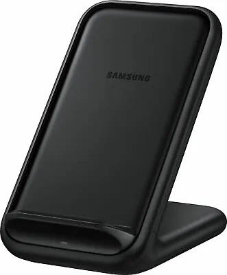 NEW Samsung Wireless Charger Stand 15w Fast Qi Charge EP-N5200 For Galaxy IPhone • $49.97