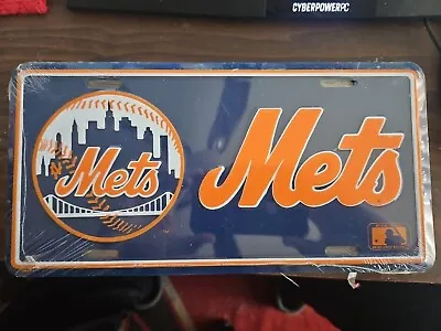 New York Mets Vintage 1990s License Plate  • $15