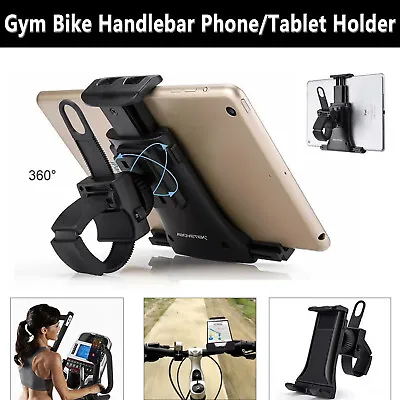 Bike Phone Holder Bicycle Handlebar Tablet Mount 360° Swivel Stand For IPad Hot • $7.29